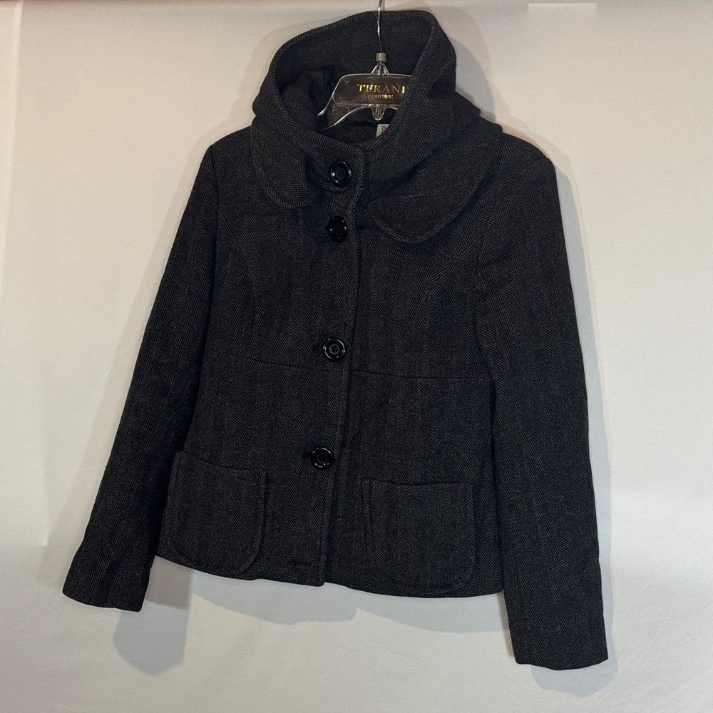 Women's grey Peacoat